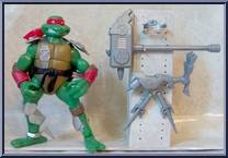 Raph from Teenage Mutant Ninja Turtles - Animated - Robo Hunter manufactured by Playmates [Loose]