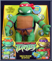 Raphael from Teenage Mutant Ninja Turtles - Animated - Ninjatronic manufactured by Playmates [Front]