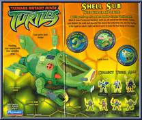 Shell Sub from Teenage Mutant Ninja Turtles - Animated - Accessories manufactured by Playmates [Back]