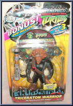 Triceraton Warrior (Bonus DVD) from Teenage Mutant Ninja Turtles - Animated - Bonus DVD Figures - 2005 manufactured by Playmates [Front]