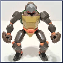 Turtlebot (Bonus DVD) from Teenage Mutant Ninja Turtles - Animated - Bonus DVD Figures - 2004 manufactured by Playmates [Loose]