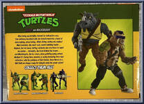 Bebop and Rocksteady from Teenage Mutant Ninja Turtles - Classic Cartoon - Multi-Packs manufactured by Neca [Back]