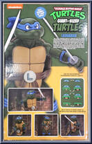 Leonardo from Teenage Mutant Ninja Turtles - Classic Cartoon - Giant-Sized manufactured by Neca [Back]