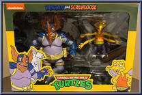 Wingnut and Screwloose from Teenage Mutant Ninja Turtles - Classic Cartoon - Multi-Packs manufactured by Neca [Front]