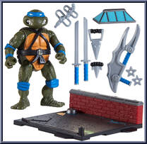 1988 Remastered Leonardo from Teenage Mutant Ninja Turtles - Classic Collection - 40th Anniversary manufactured by Playmates [Loose]