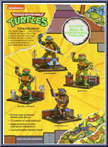 1988 Remastered Leonardo from Teenage Mutant Ninja Turtles - Classic Collection - 40th Anniversary manufactured by Playmates [Back]