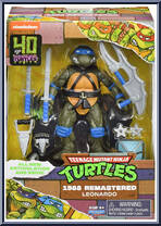 1988 Remastered Leonardo from Teenage Mutant Ninja Turtles - Classic Collection - 40th Anniversary manufactured by Playmates [Front]