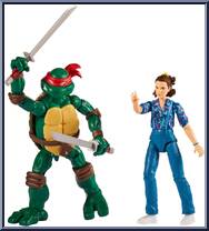 Leonardo / Eleven from Teenage Mutant Ninja Turtles - Classic Collection - Stranger Things manufactured by Playmates [Loose]
