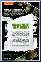 Mikey in Disguise from Teenage Mutant Ninja Turtles - Classic Collection - 6" Scale - Ninja Elite Series manufactured by Playmates [Back]