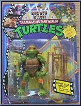 Movie Star Mikey from Teenage Mutant Ninja Turtles - Classic Collection - 90th Reissue - 2022 manufactured by Playmates [Front]