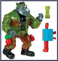 Mutatin' Rocksteady from Teenage Mutant Ninja Turtles - Classic Collection - 90th Reissue - 2022 manufactured by Playmates [Loose]