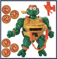 Pizza Tossin' Mike from Teenage Mutant Ninja Turtles - Classic Collection - 90th Reissue - 2022 manufactured by Playmates [Loose]