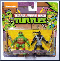 Raphael / Foot Soldier from Teenage Mutant Ninja Turtles - Classic Collection - Minis - Repaints manufactured by Playmates [Front]