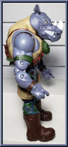 Rocksteady from Teenage Mutant Ninja Turtles - Classic Collection - 6" Scale manufactured by Playmates [Loose]