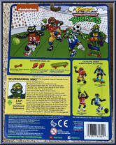 Sewer Sports All-Stars:  Skate-Boardin Mike from Teenage Mutant Ninja Turtles - Classic Collection - 40th Anniversary manufactured by Playmates [Back]