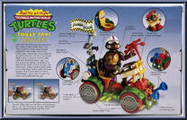 Toilet Taxi from Teenage Mutant Ninja Turtles - Classic Collection - 40th Anniversary - Accessories manufactured by Playmates [Back]