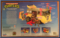 Turtle Party Wagon (Mutant Attack Van) from Teenage Mutant Ninja Turtles - Classic Collection - 25th Anniversary - Accessories manufactured by Playmates [Back]