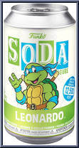 Leonardo (Chase) from Teenage Mutant Ninja Turtles - Soda manufactured by Funko [Front]