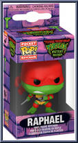 Raphael from Teenage Mutant Ninja Turtles - Mutant Mayhem Pop! Keychains manufactured by Funko [Front]