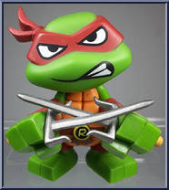 Raphael from Teenage Mutant Ninja Turtles - Mystery Minis - 2014 manufactured by Funko [Loose]