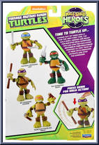Bo-Spinning Donnie from Teenage Mutant Ninja Turtles - Half Shell Heroes - Basic Series manufactured by Playmates [Back]