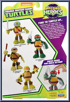Sai-Swinging Raph from Teenage Mutant Ninja Turtles - Half Shell Heroes - Basic Series manufactured by Playmates [Back]