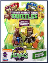 Splinter & Shredder Action Figure
