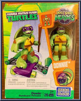 Donnie (Skateboard) from Teenage Mutant Ninja Turtles - Half Shell Heroes - Basic Series manufactured by Mega Bloks [Front]