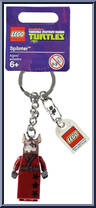 Splinter from Teenage Mutant Ninja Turtles - Keychains manufactured by Lego [Front]