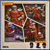 Shredder Clones from Teenage Mutant Ninja Turtles - Mirage Comics - Basic Series manufactured by Neca [Back]