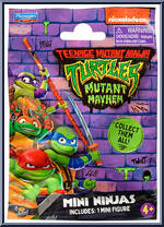Leonardo from Teenage Mutant Ninja Turtles - Mutant Mayhem - Minis manufactured by Playmates [Front]
