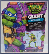 Leonardo from Teenage Mutant Ninja Turtles - Mutant Mayhem - Giant manufactured by Playmates [Back]