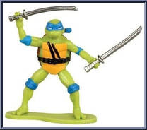 Leonardo from Teenage Mutant Ninja Turtles - Mutant Mayhem - Minis manufactured by Playmates [Loose]