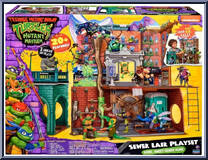 Sewer Lair Playset from Teenage Mutant Ninja Turtles - Mutant Mayhem - Accessories manufactured by Playmates [Front]