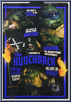 Leonardo (Hunchback) from Teenage Mutant Ninja Turtles - Universal Monsters manufactured by Neca [Back]