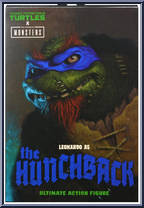 Leonardo (Hunchback) from Teenage Mutant Ninja Turtles - Universal Monsters manufactured by Neca [Front]