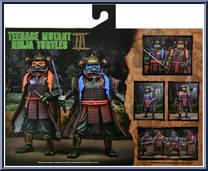 Leonardo / Michaelangelo from Teenage Mutant Ninja Turtles - Turtles III manufactured by Neca [Back]