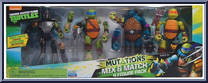 4-Pack from Teenage Mutant Ninja Turtles - Nickelodeon - Mutations manufactured by Playmates [Front]