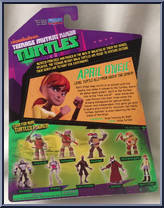 April O'Neil from Teenage Mutant Ninja Turtles - Nickelodeon - Basic Series manufactured by Playmates [Back]