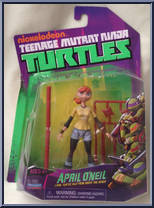April O'Neil from Teenage Mutant Ninja Turtles - Nickelodeon - Basic Series manufactured by Playmates [Front]