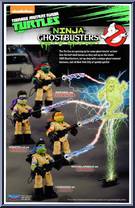 Donatello as Spengler from Teenage Mutant Ninja Turtles - Nickelodeon - Ghostbusters manufactured by Playmates [Back]