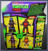 Leonardo from Teenage Mutant Ninja Turtles - Nickelodeon - Ninjas in Training manufactured by Playmates [Back]