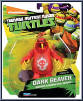 Dark Beaver from Teenage Mutant Ninja Turtles - Nickelodeon - Basic Series manufactured by Playmates [Front]