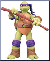 Donatello from Teenage Mutant Ninja Turtles - Nickelodeon - Re-Deco manufactured by Playmates [Loose]