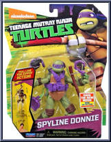 Donnie from Teenage Mutant Ninja Turtles - Nickelodeon - Spyline manufactured by Playmates [Front]