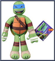 Leonardo from Teenage Mutant Ninja Turtles - Nickelodeon - Sling Shouts manufactured by Playmates [Front]