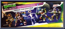 Metal Mutants (Turtles + Fugitoid 5 Pack) from Teenage Mutant Ninja Turtles - Nickelodeon - Box Sets manufactured by Playmates [Back]