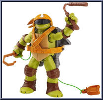 Mikey from Teenage Mutant Ninja Turtles - Nickelodeon - Spyline manufactured by Playmates [Loose]