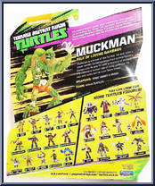Muckman from Teenage Mutant Ninja Turtles - Nickelodeon - Basic Series manufactured by Playmates [Back]
