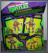 Battle Shell Raphael (Deluxe) from Teenage Mutant Ninja Turtles - Nickelodeon - Battle Shell manufactured by Playmates [Back]
